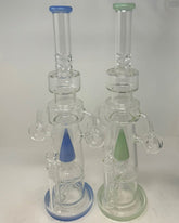 Double Chamber Side Barrel Tall Recycler